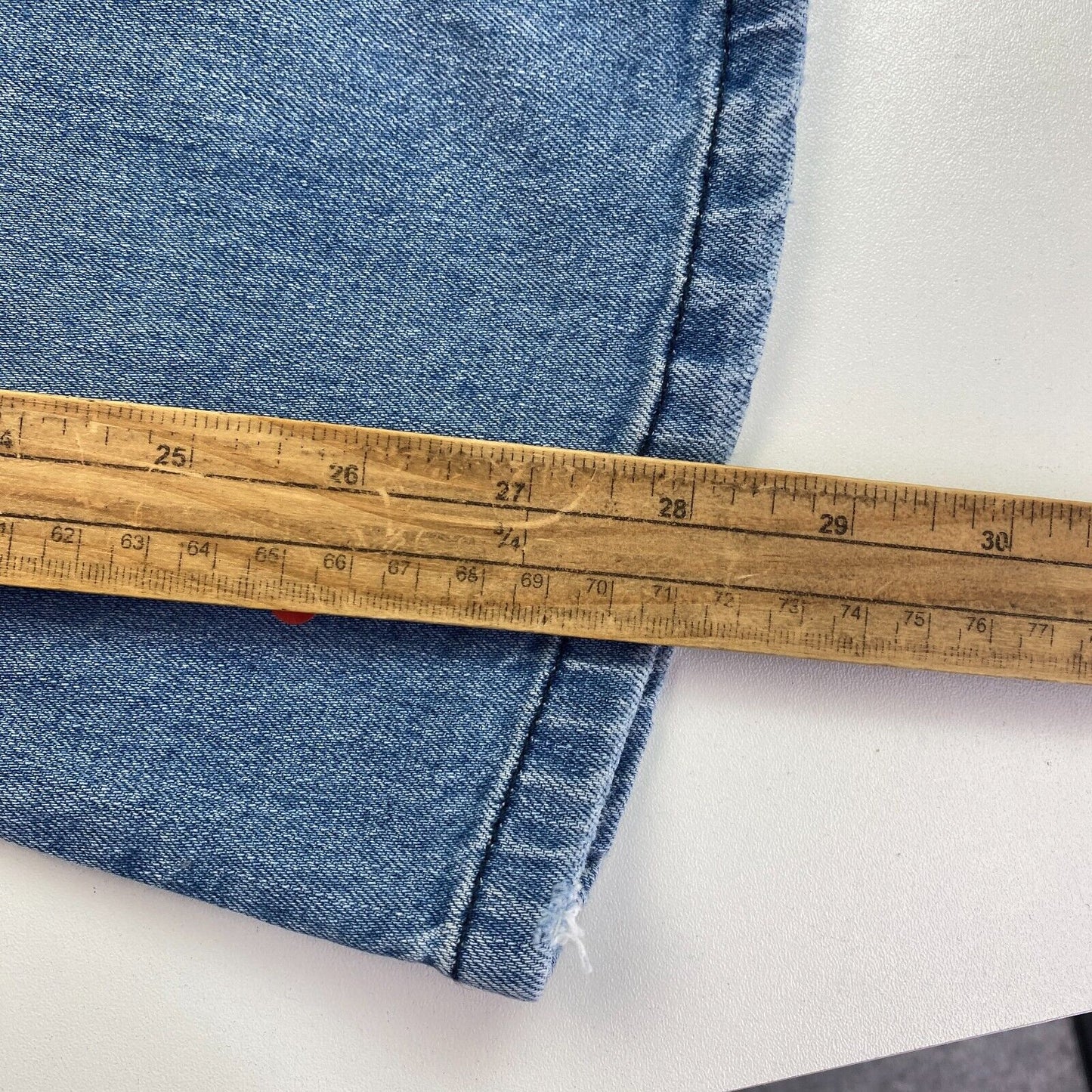 LA MARTINA Blaue verkürzte Jeans Größe W30