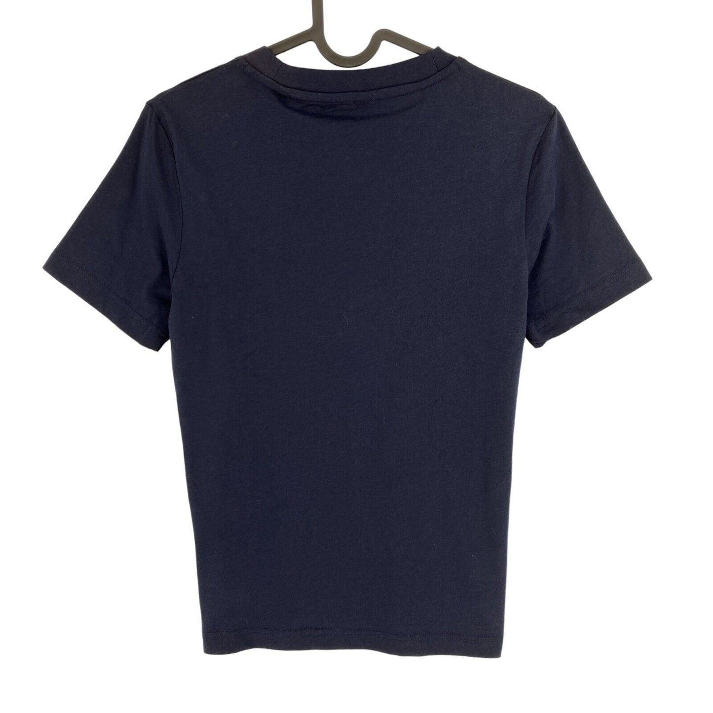 GANT Navy Blue Tonal Archive Shield Crew Neck T Shirt Size XS