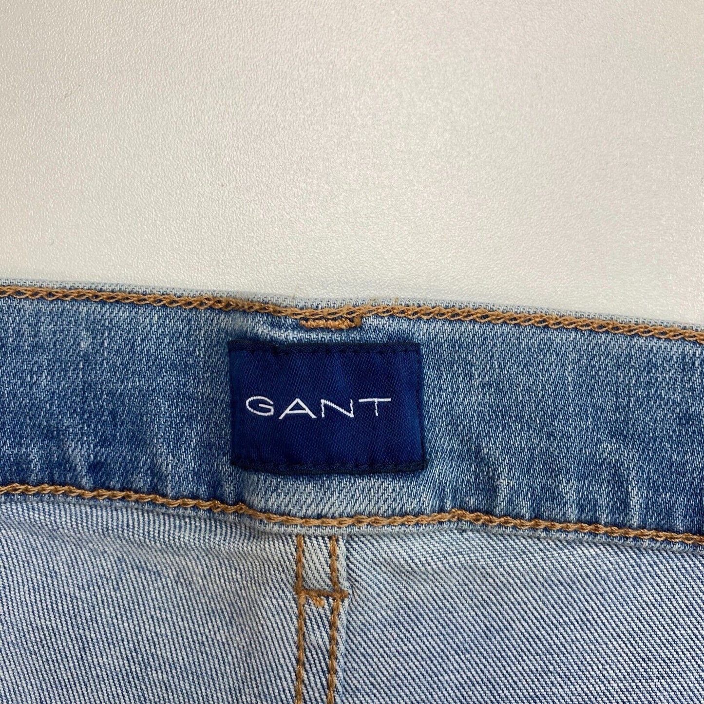 GANT Blue Cropped Slim Jeans Size W31