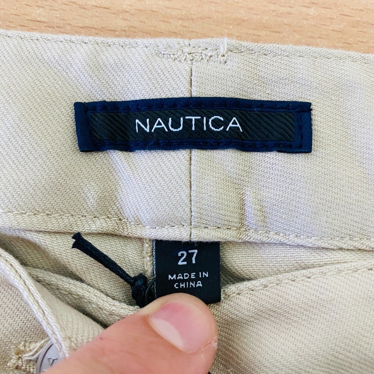 NAUTICA Women Beige Stretch Skinny Fit Jeans W27