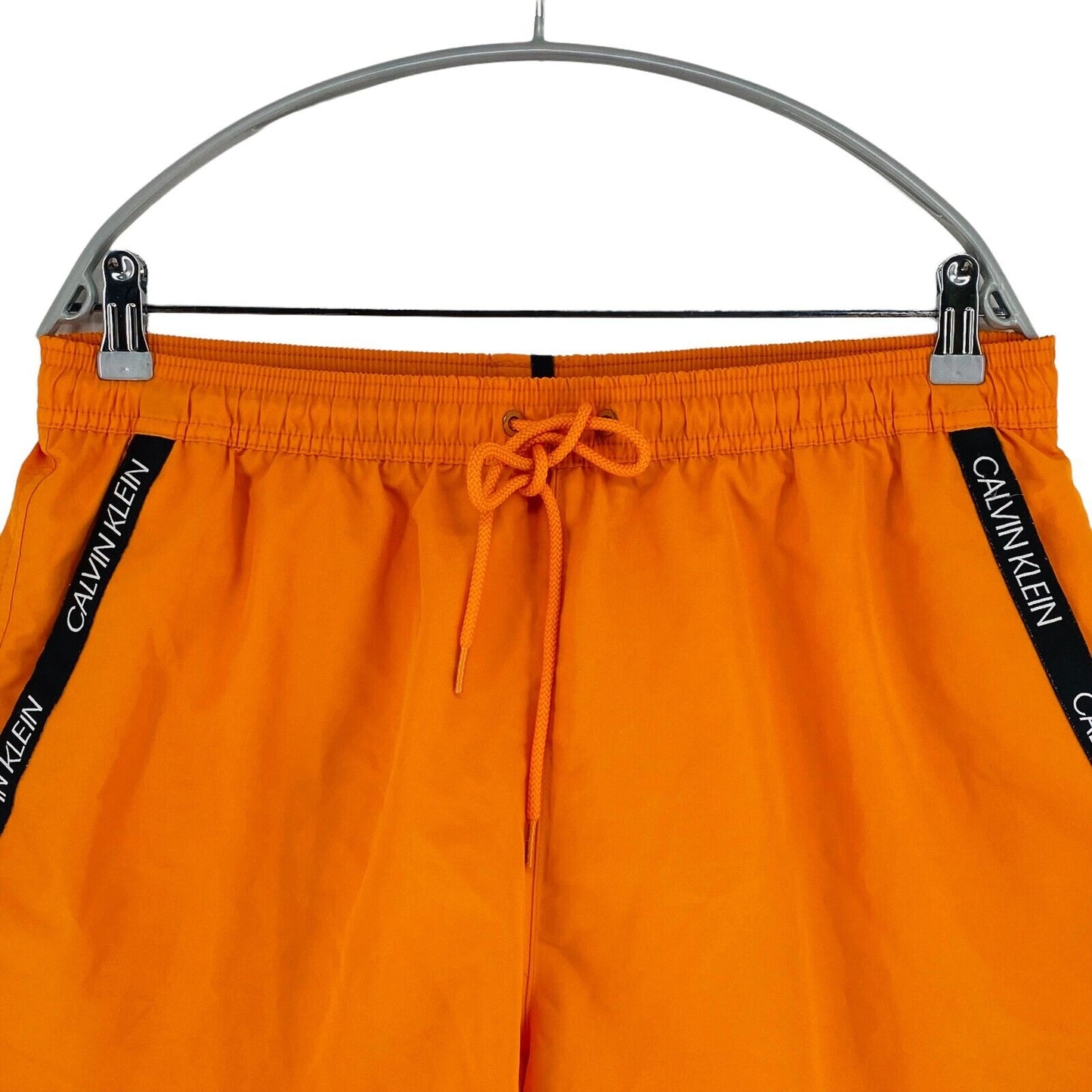 CALVIN KLEIN Orange Swimwear Swimming Trunks Shorts Size XL W32