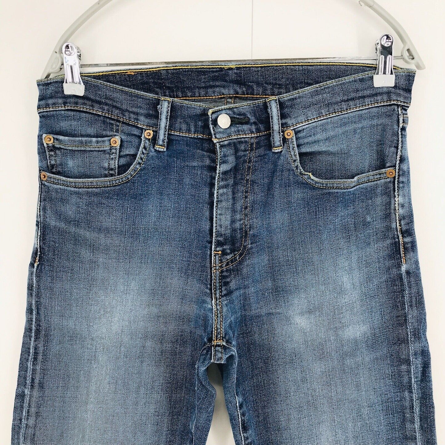 Levi's 751 Blue Regular Straight Fit Jeans Size W31 L32