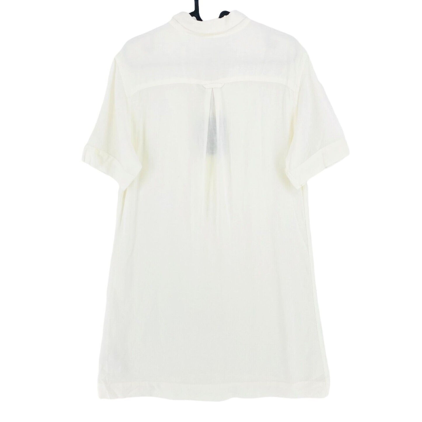 GANT Robe chemise Popover en lin blanc Taille EU 36 UK 10 US 6