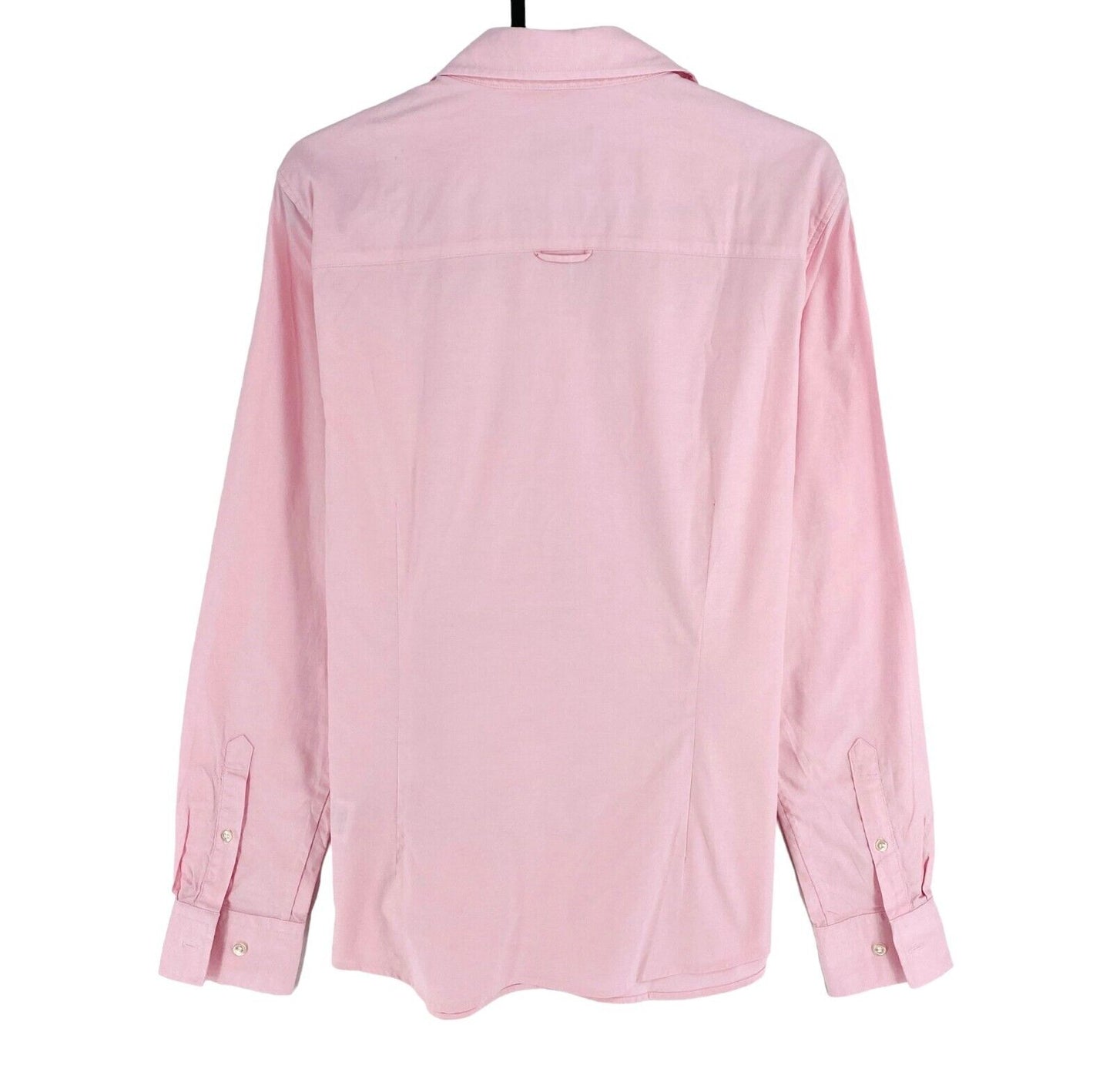 GANT Women Pink Stretch Oxford Long Sleeves Shirt Size EU 40 UK 12 US 10