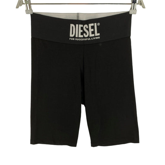 DIESEL Black Faustin Sweat Shorts Size M