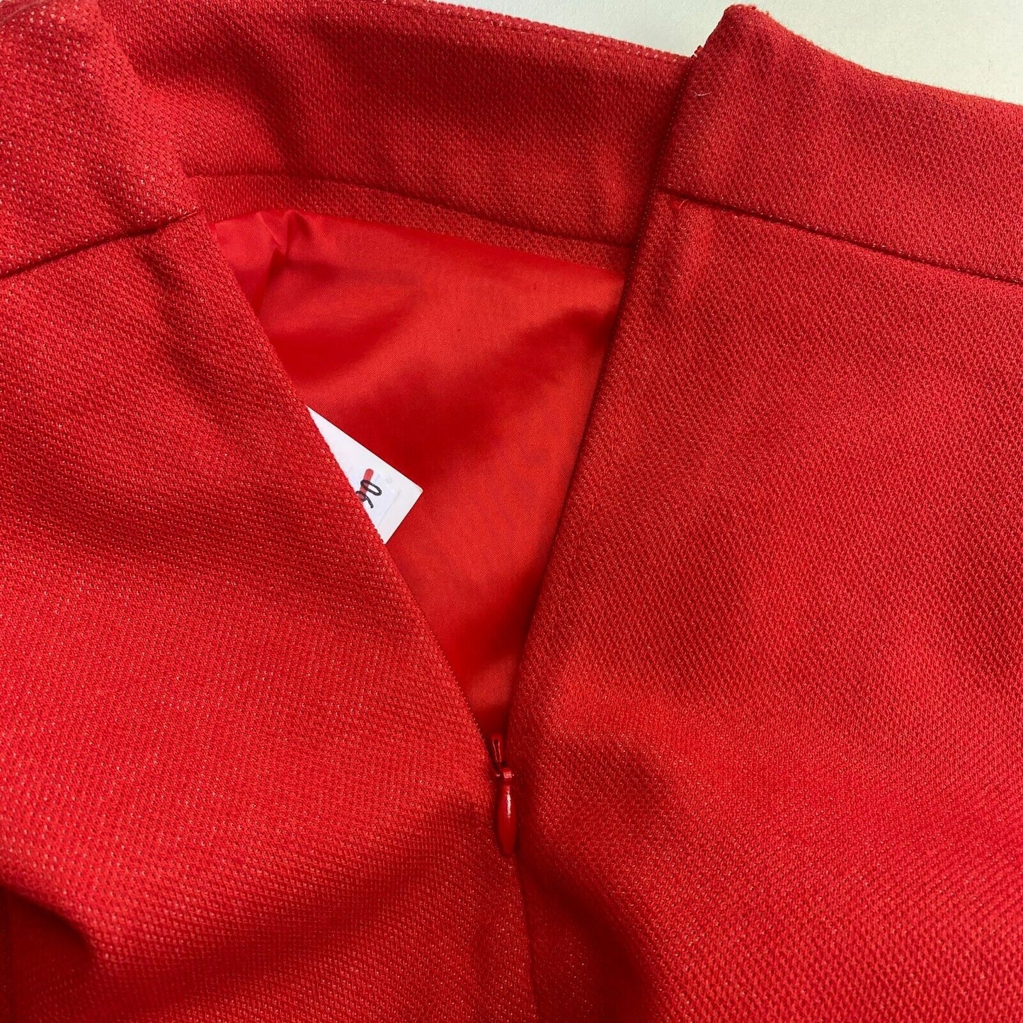 GANT Women Red Tech Prep Jersey Pique Skirt Size EU 40 UK 12 US 10