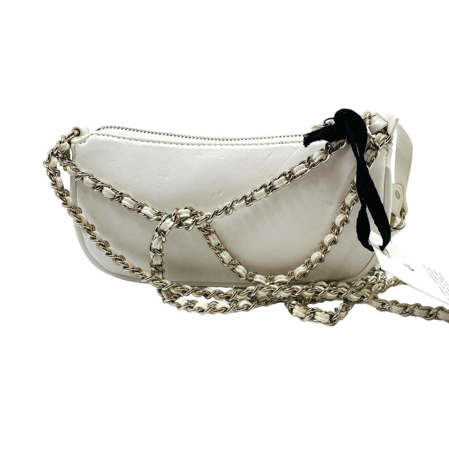 GAeLLE PARIS White Eco Leather Handbag Shoulder Bag