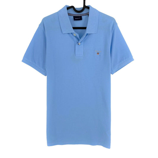 GANT Bleu Original Pique Rugger Polo Taille S