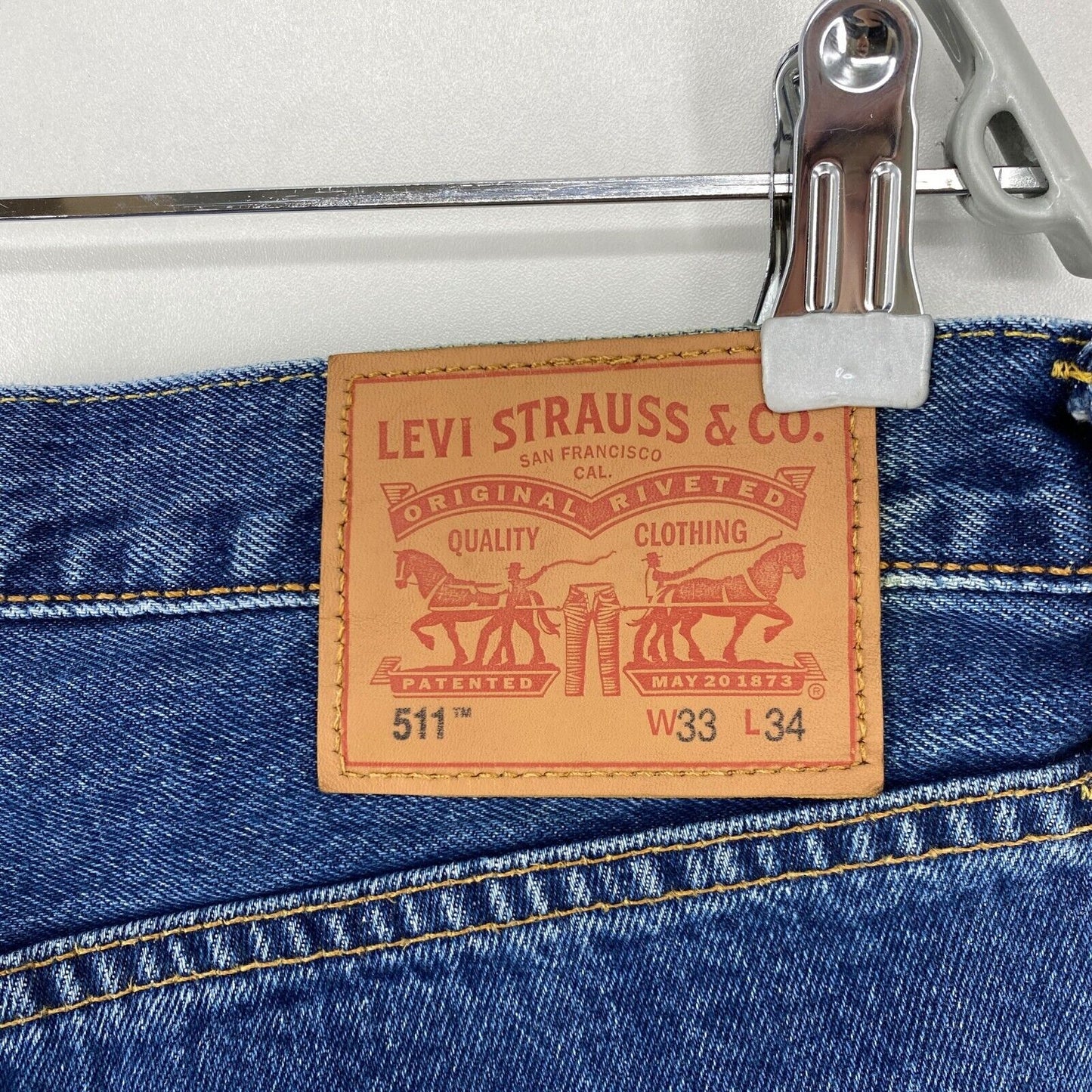 Jean Levi's 511 bleu coupe slim W33 L34