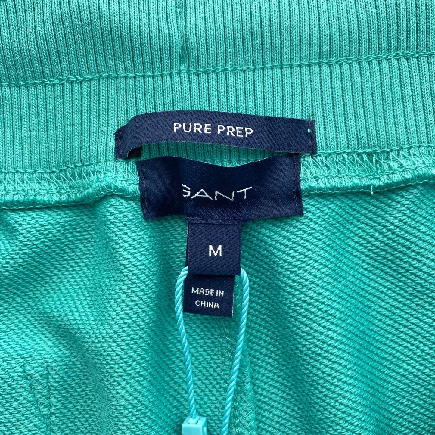 GANT Green Pure Prep Sweat Shorts Size M