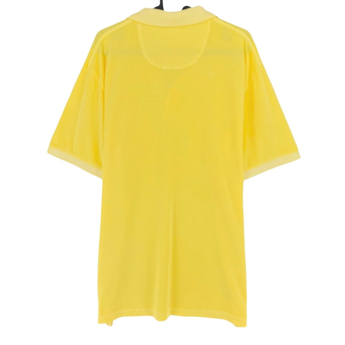 GANT T-shirt à col polo jaune délavé par soleil taille XL