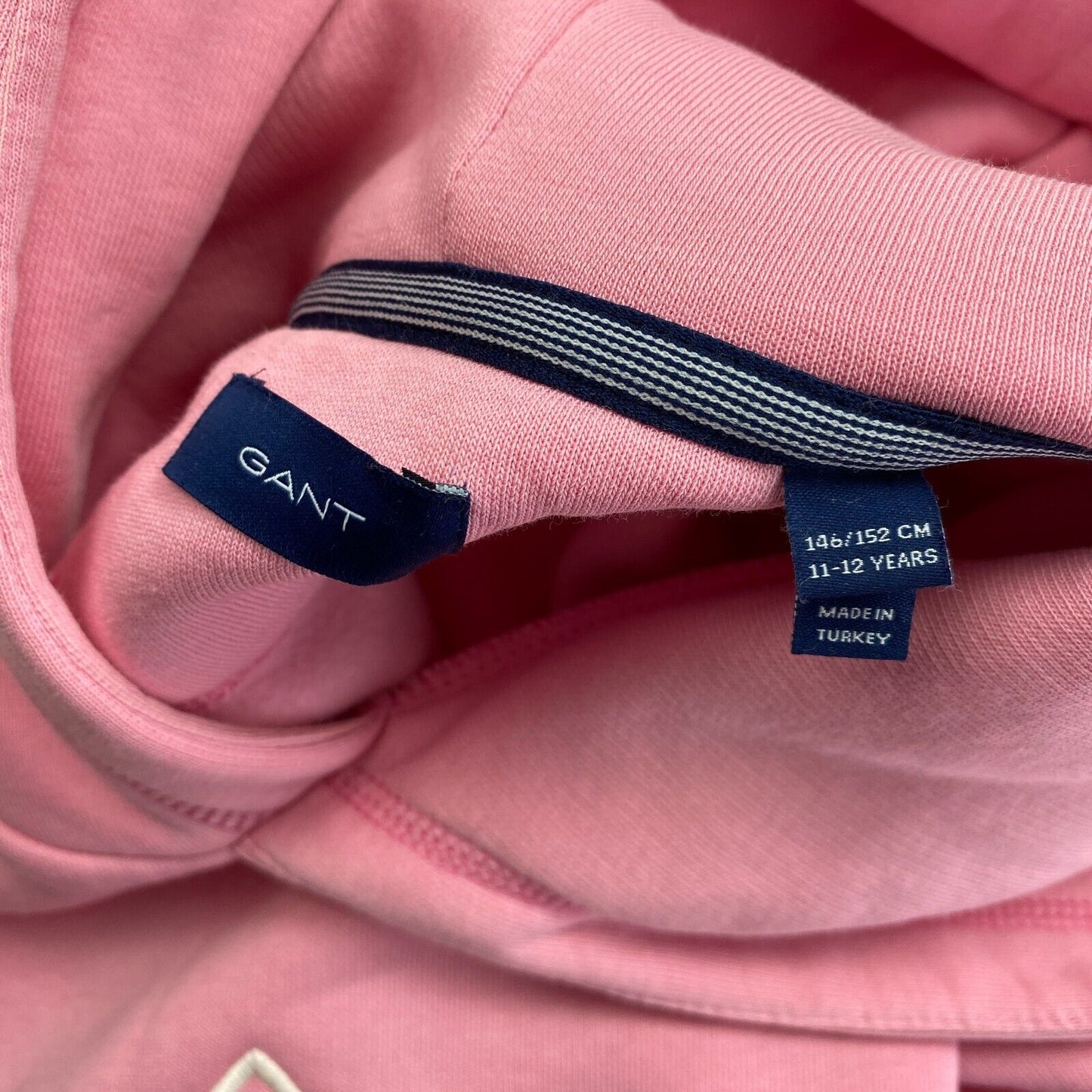 GANT Pink Lock Up Hoodie Sweater Jumper Size 11-12 Years 146/152 cm