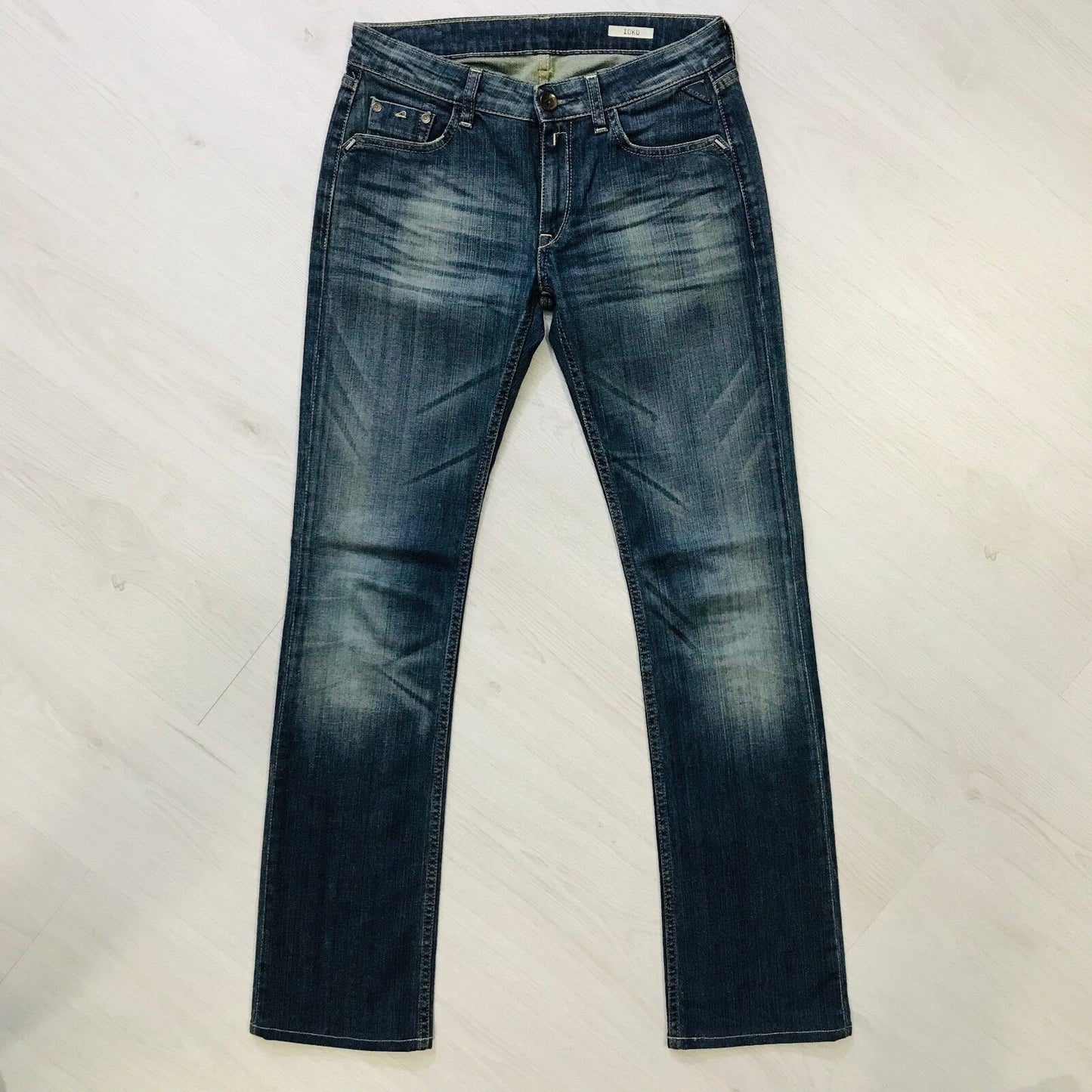 Replay Damen Jeans IOKO Straight, Größe W26 L34