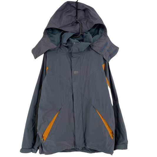 HELLY HANSEN TECH Graue Kapuzenjacke Größe M