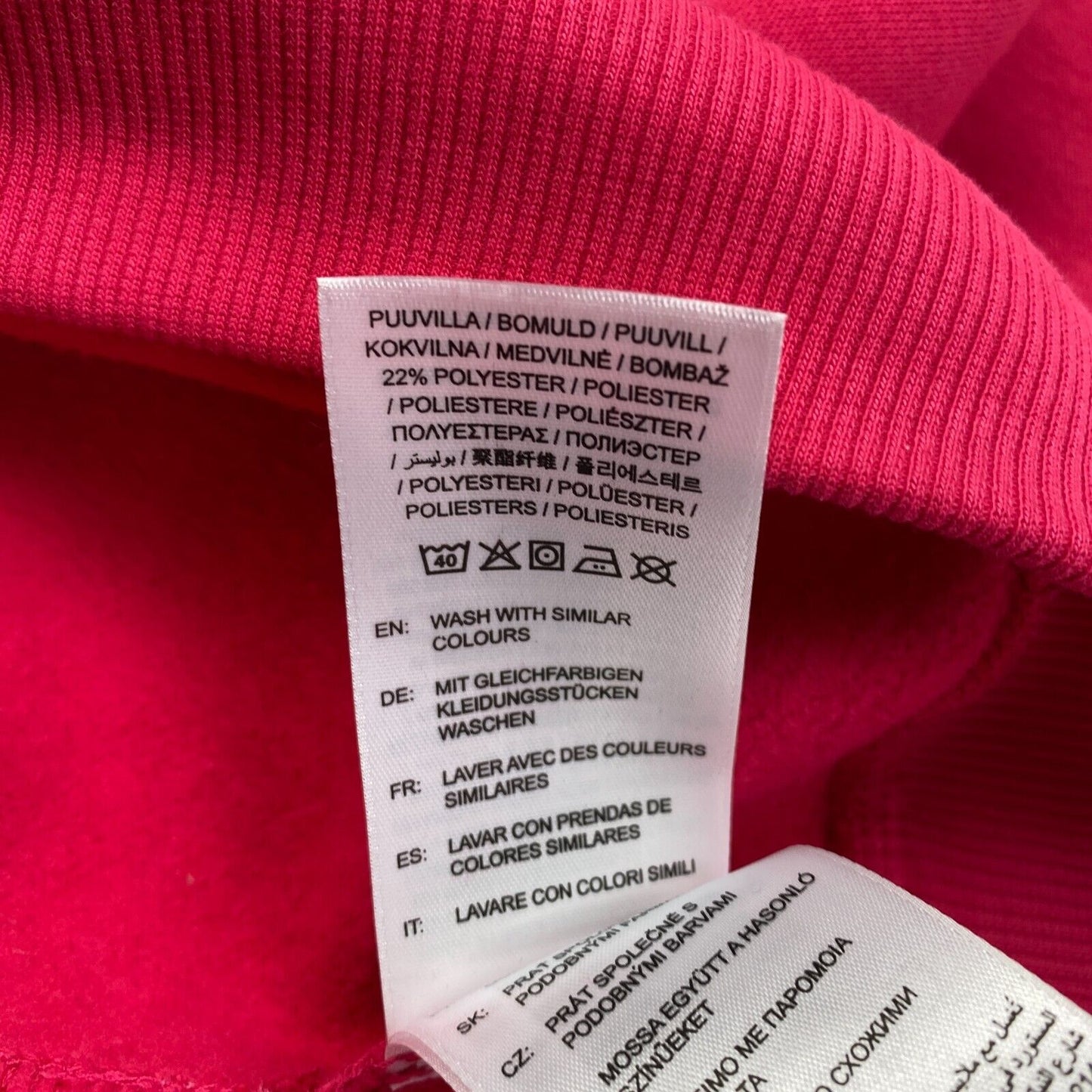 GANT Pink Lock Up Kapuzenpullover Pullover Pullover Größe S