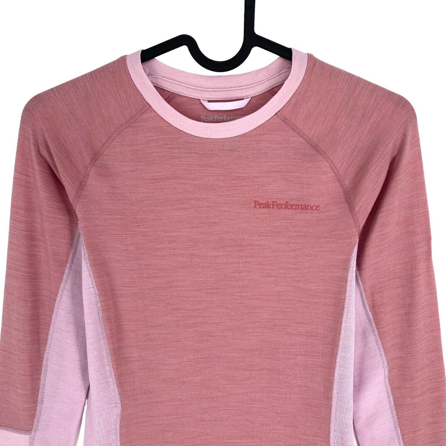 Peak Performance Women Pink Magic Crew Neck Long Sleeves T Shirt Size XS