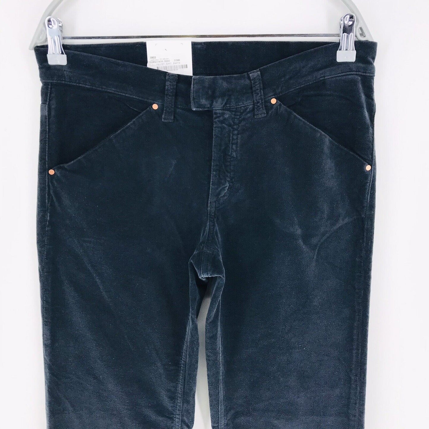 GANT Damen Hose, Bootcut-Passform, dunkelgrau, Größe W29