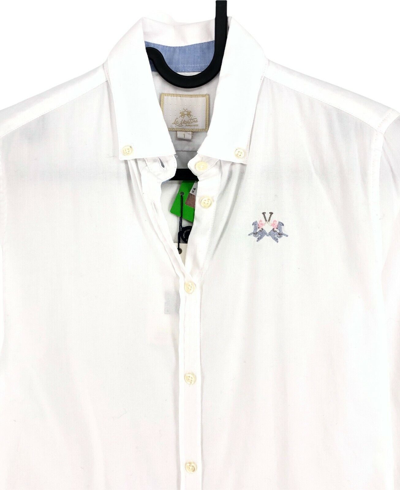 LA MARTINA White Oxford Shirt Size 1 / S