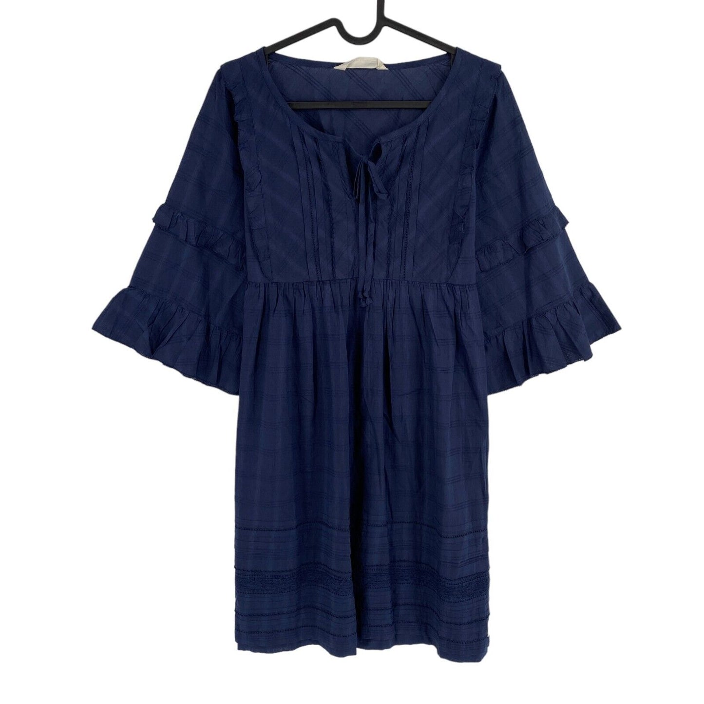 ODD MOLLY Women Navy Blue Delicately Strong A Line Dress Size 0 / XS