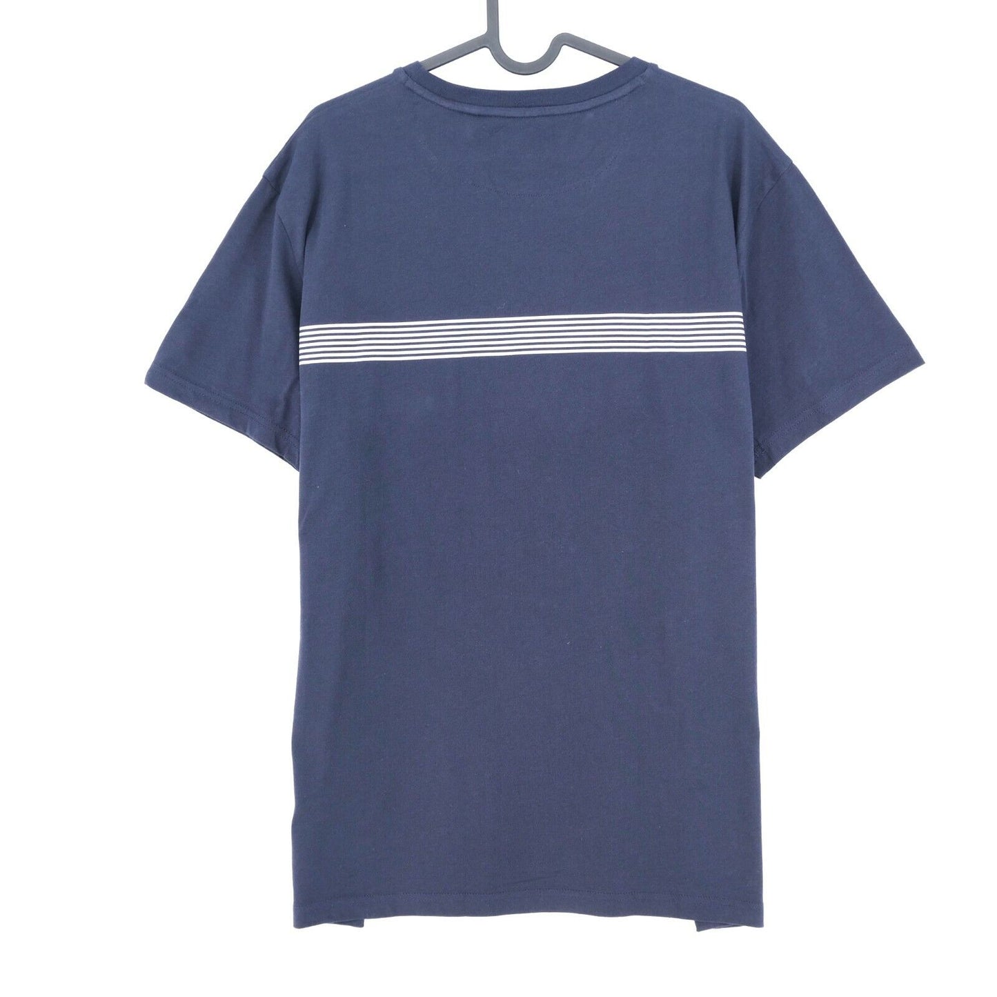 GANT Blue Stripes Crew Neck Top T-Shirt Size L