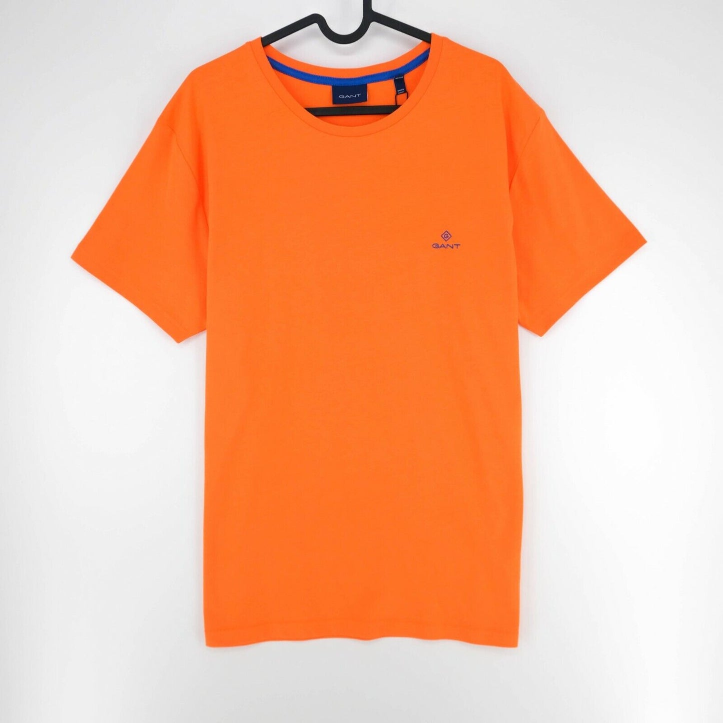 GANT Orange Logo Crew Neck T Shirt Size XL