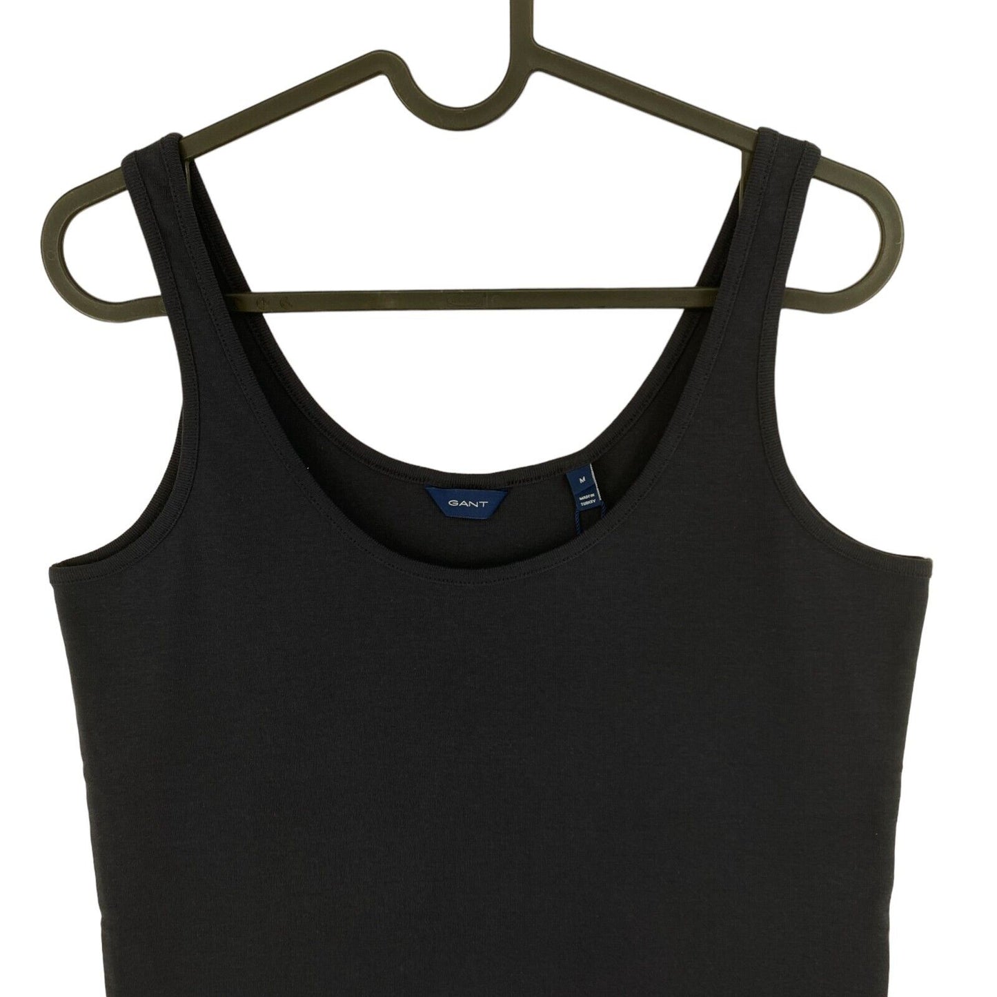 GANT Navy Blue 1x1 Rib Tank Top Size M