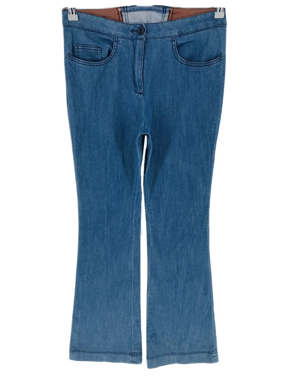 219 € GANT By MICHAEL BASTIAN Jean stretch taille haute bleu coupe bootcut pour femme W29