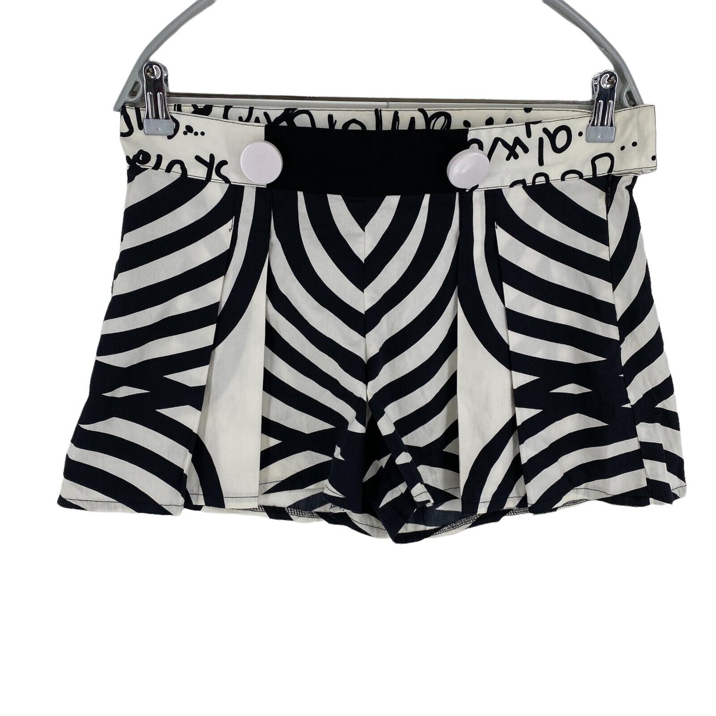 Prix ​​conseillé 117 € Paramita Animal Print Bermuda blanc Taille EU 40 UK 12 US 10 W31