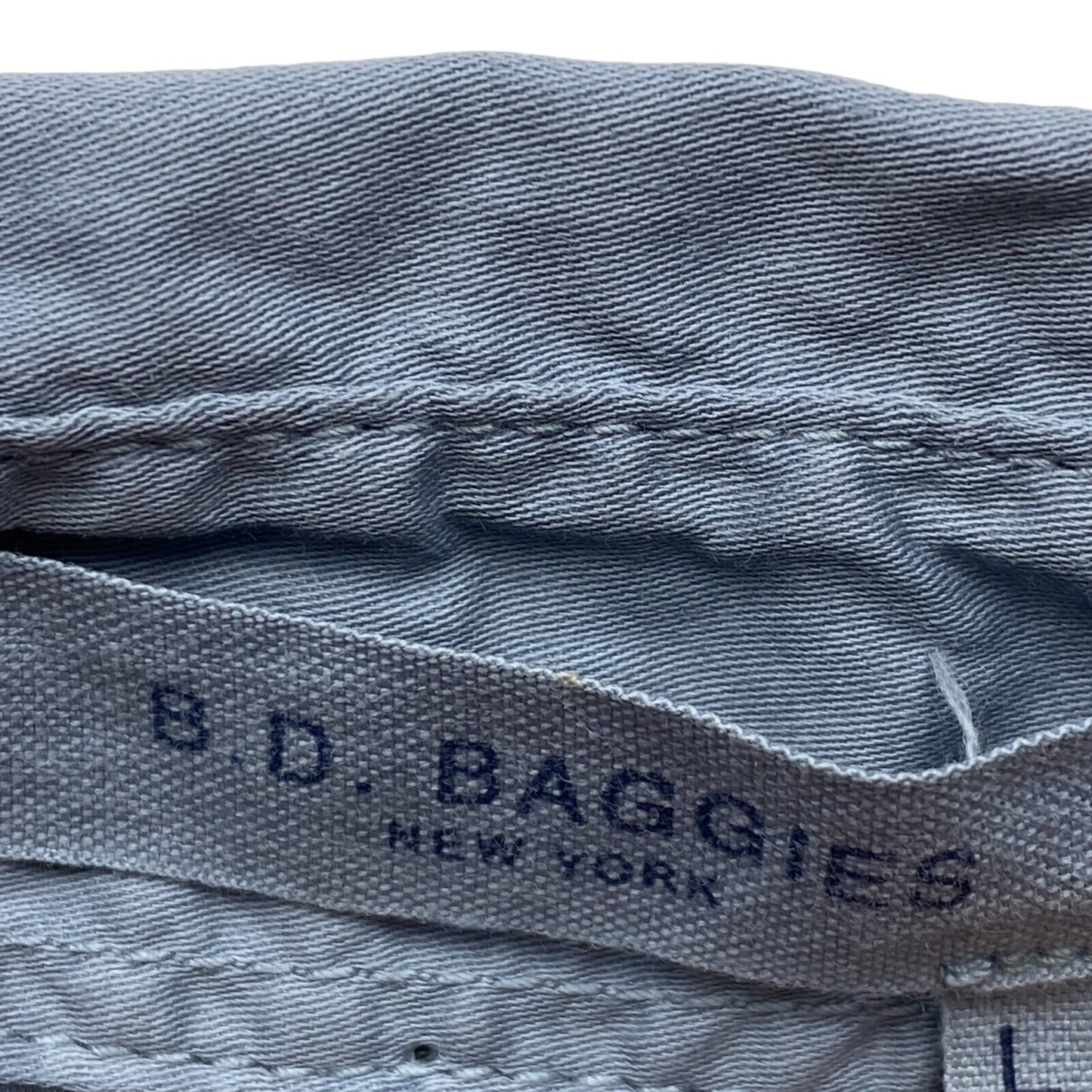 BD BAGGIES DEXTER, Bluse mit langen Ärmeln und Knopfleiste, 100 % Baumwolle, Grau, Größe L