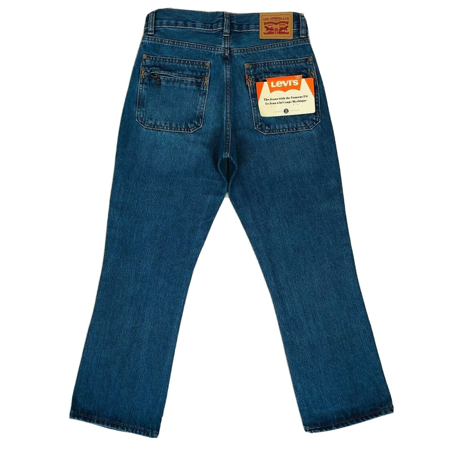 Levi‘s Famous Fit Old School Orange Label Blue Jeans Sizes W26 W30