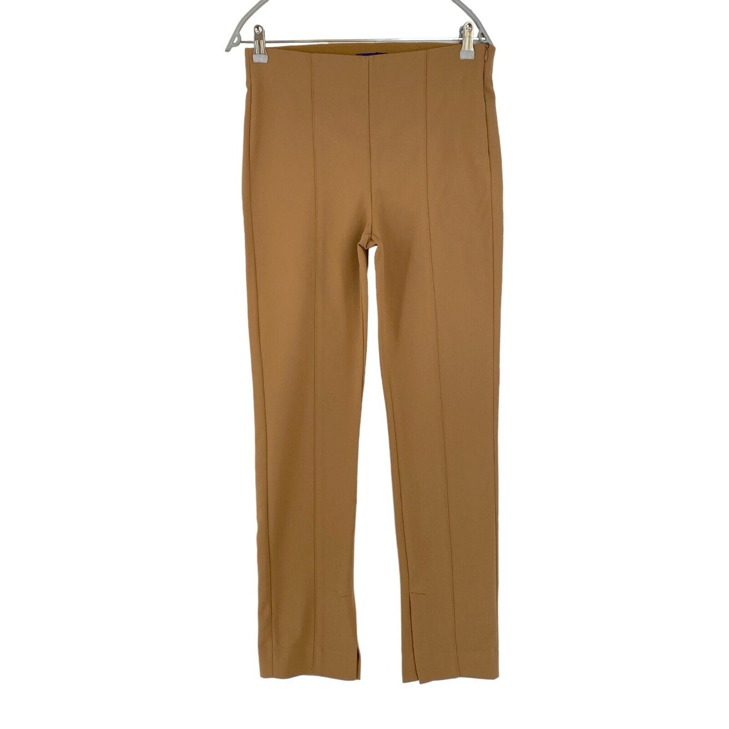 GANT Women Brown Slim Fit Trousers Size EUR 38 UK 10 US 8 W28