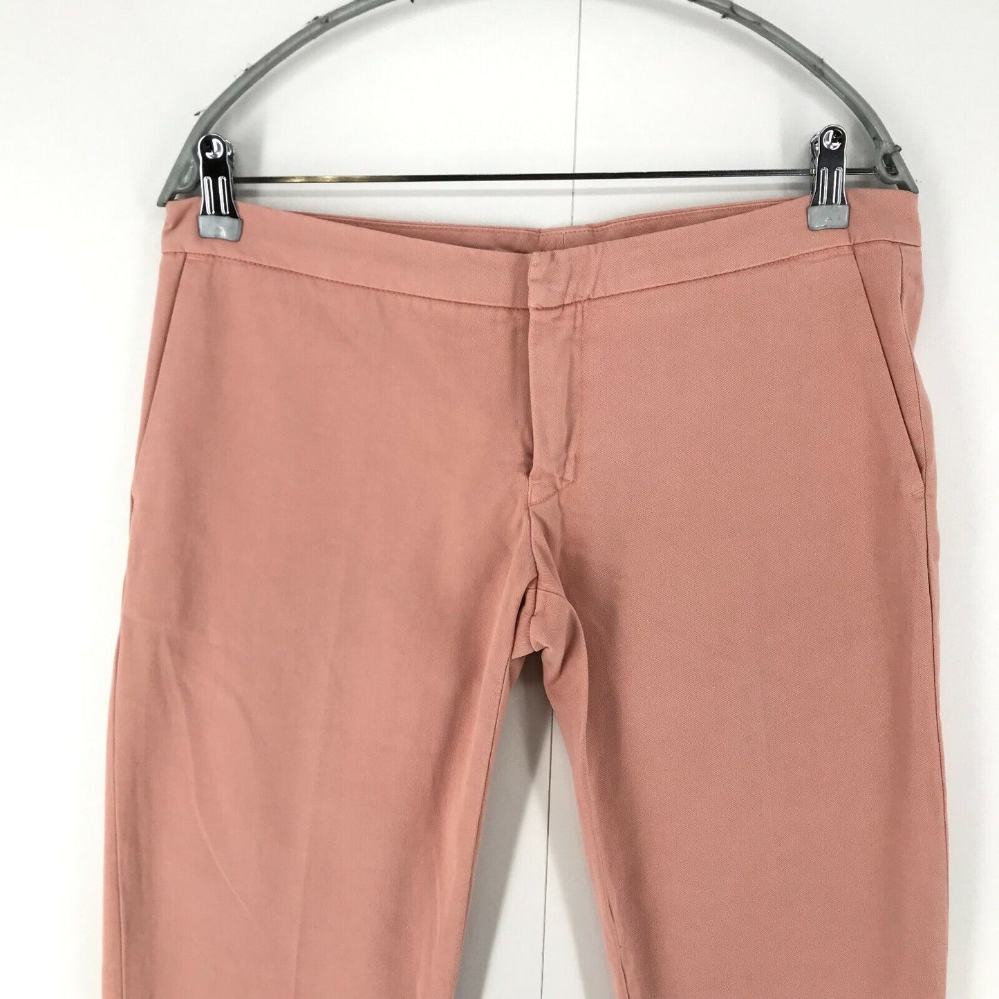 NOLITA Women Pink Relaxed Tapered Fit Chino Trousers Size W28