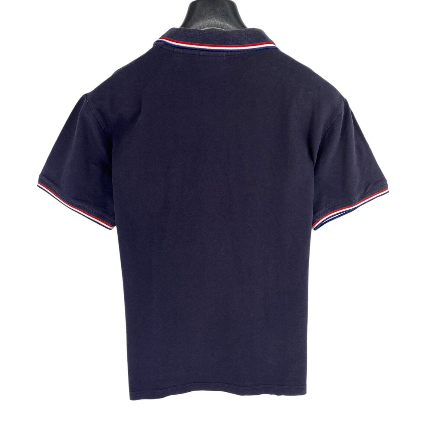 GANT Men Navy Blue Tipping Rugger Short Sleeves Polo Shirt Size 2XL XXL