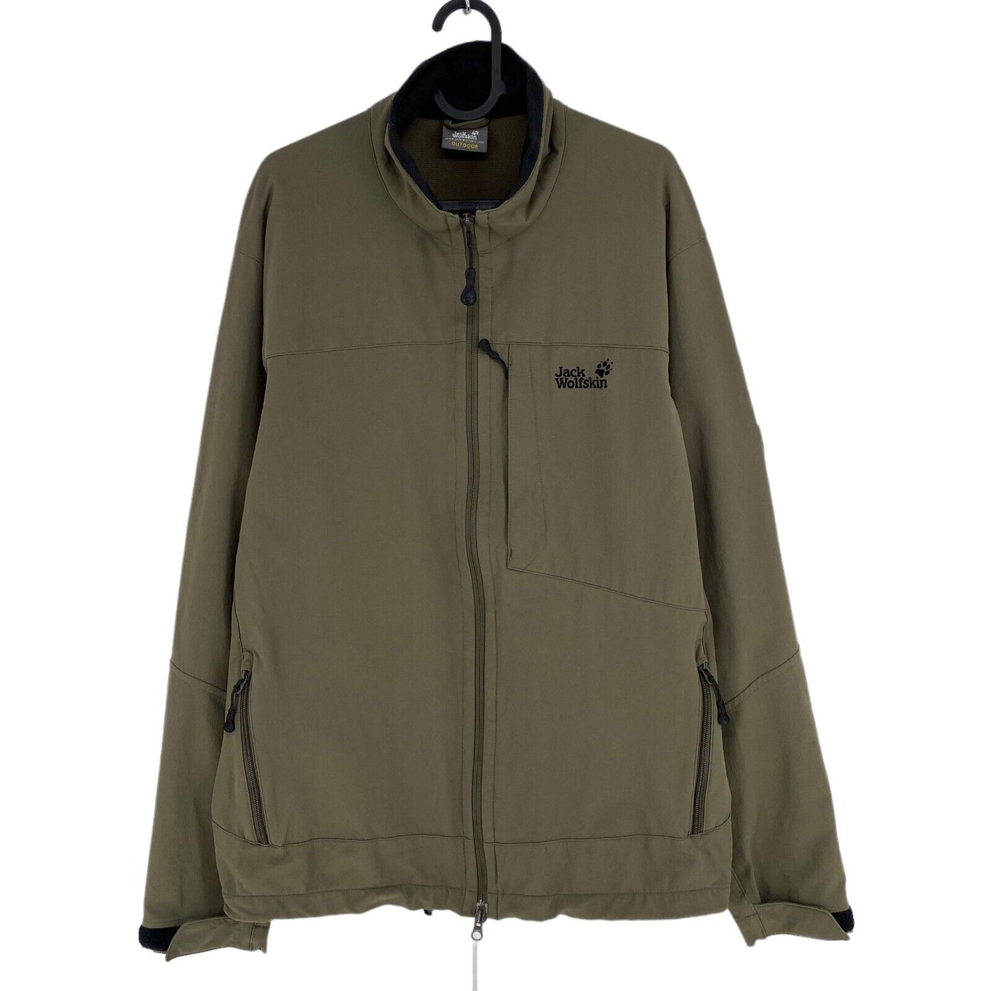 Jack Wolfskin Veste Vert Brunâtre Manteau Taille L