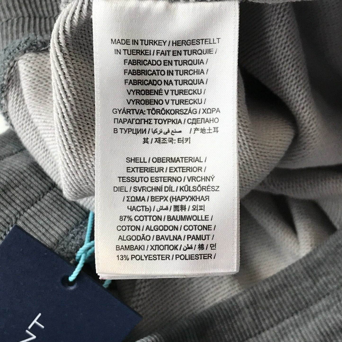 GANT Graue Jogginghose mit normaler Passform, Größe 3XL, XXXL, W38