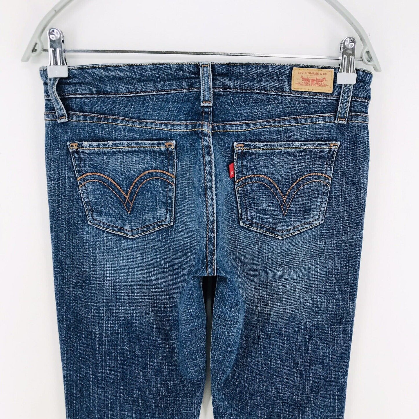 vintage Levi’s Femmes 518 Bleu Regular Bootcut Fit Jeans 3 M / W28 L32