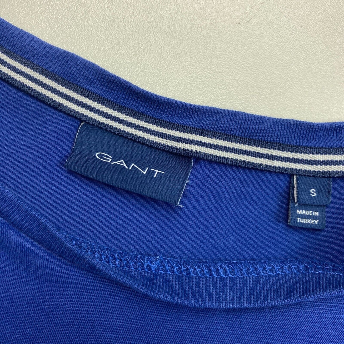 GANT Navy Blue Logo T-Shirt Size S