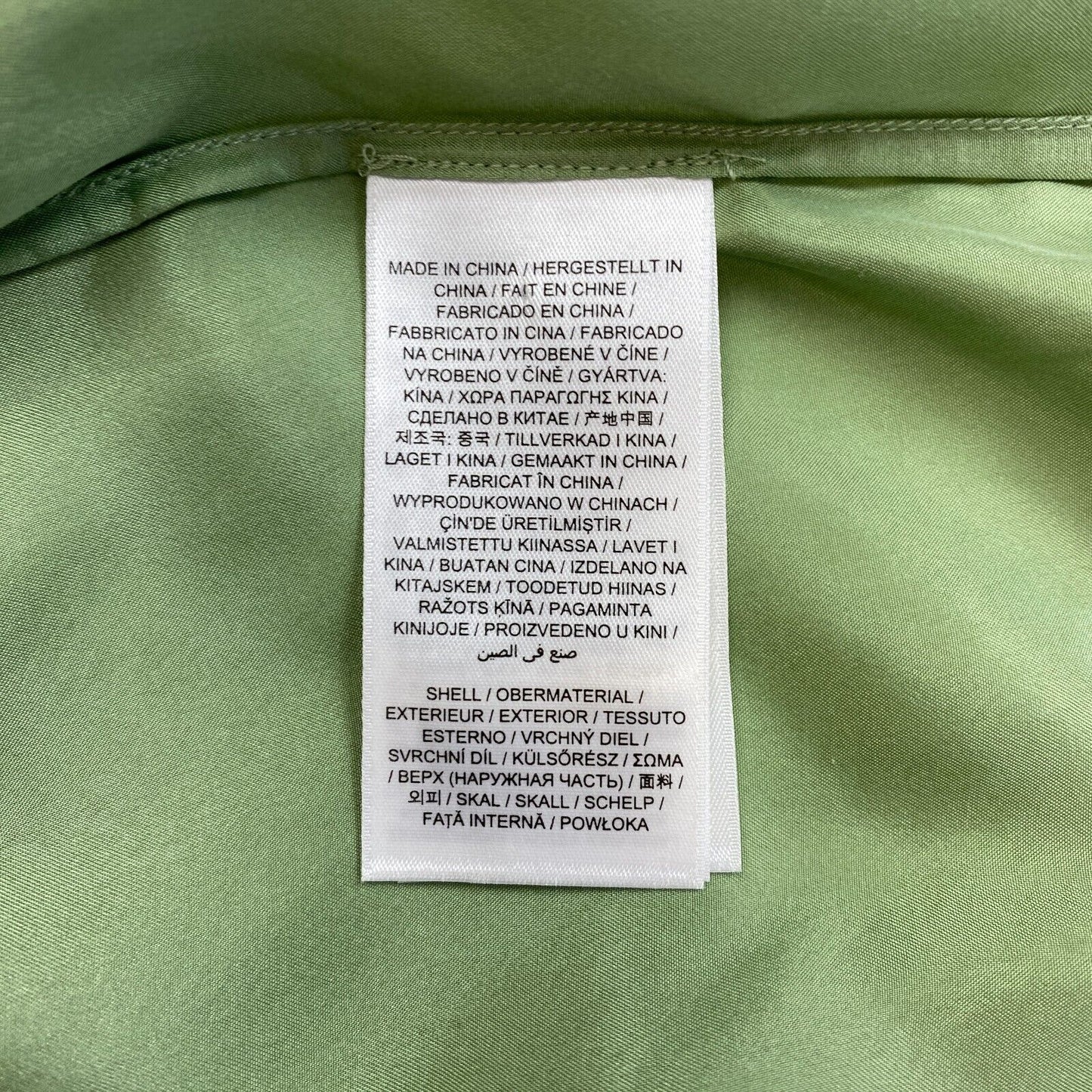 GANT Chemise décontractée verte 100% soie Taille EU 36 UK 8 US 6