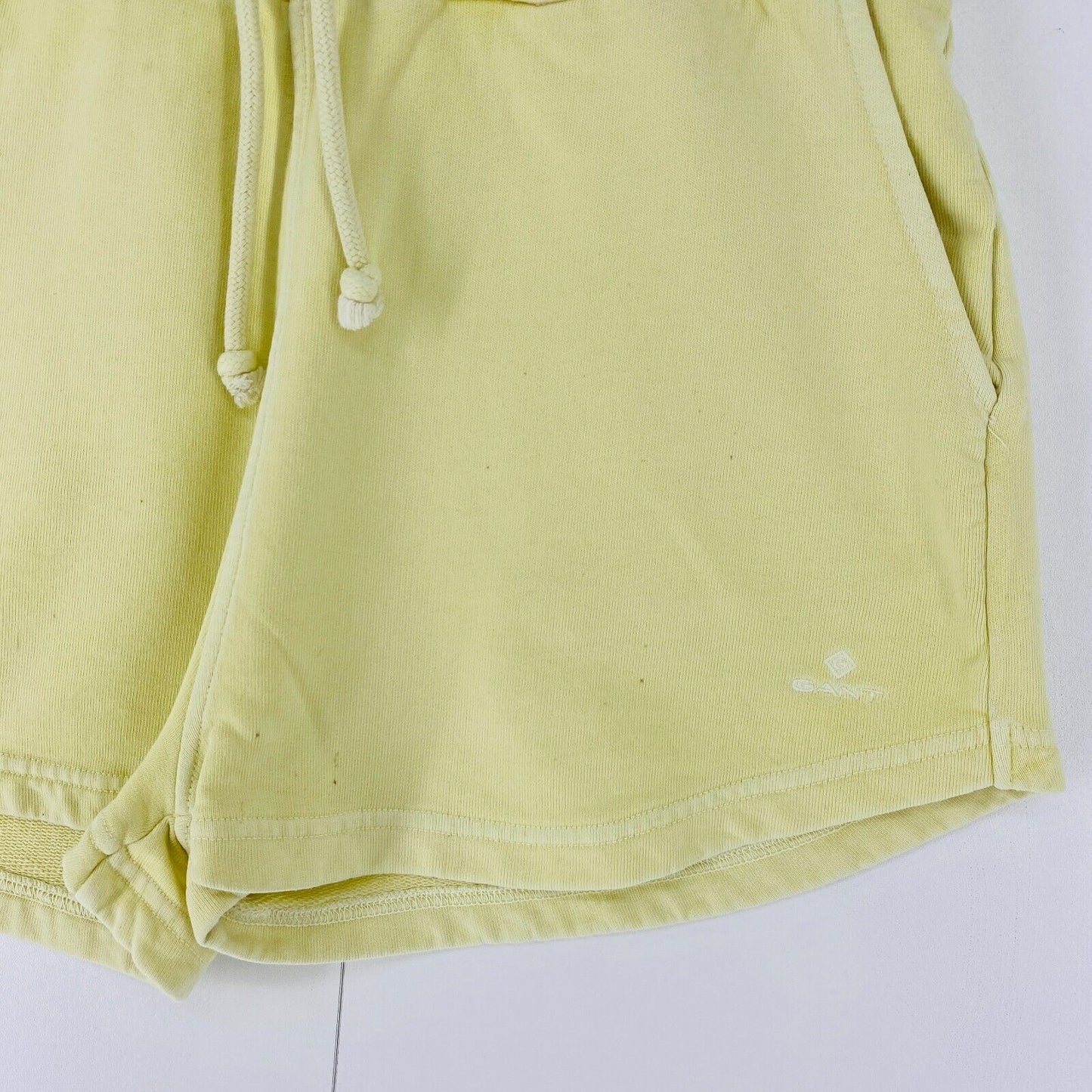 GANT Women Yellow Regular Fit Sweat Shorts Size XS