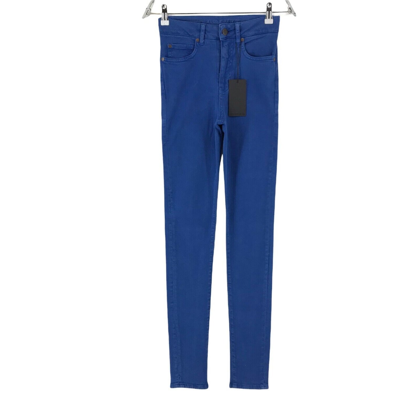 SELECTED Damen Jeans in Skinny Fit, Blau, Größe W26