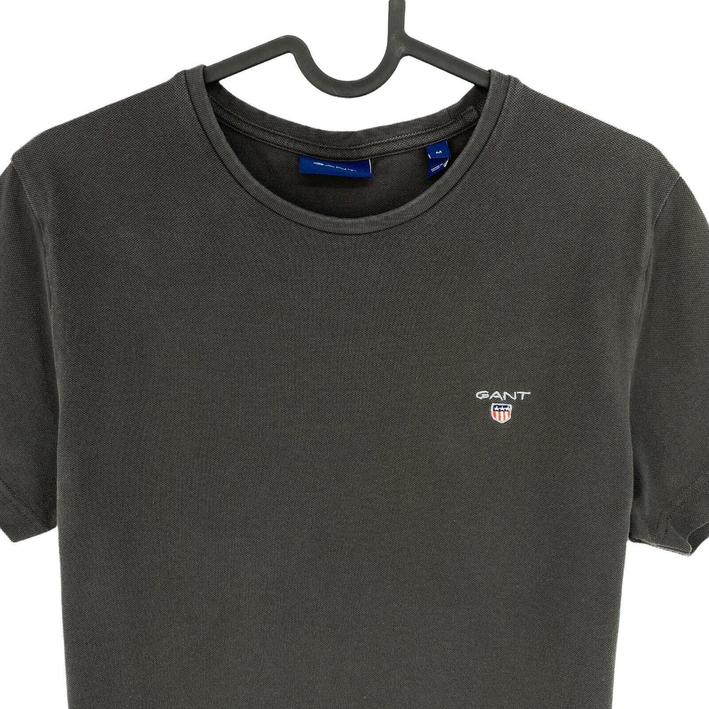 GANT T-shirt à col rond piqué gris foncé taille M