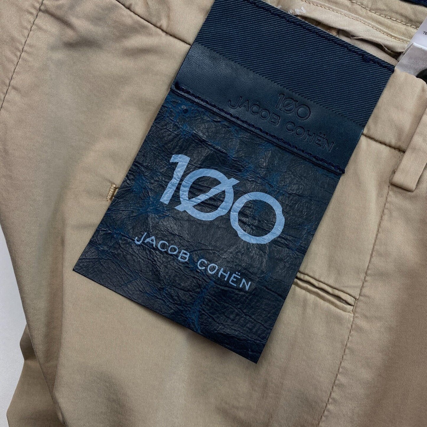 JACOB COHEN Women M7207 Brown Skinny Comfort Chino Pants Trousers Size W30 L30