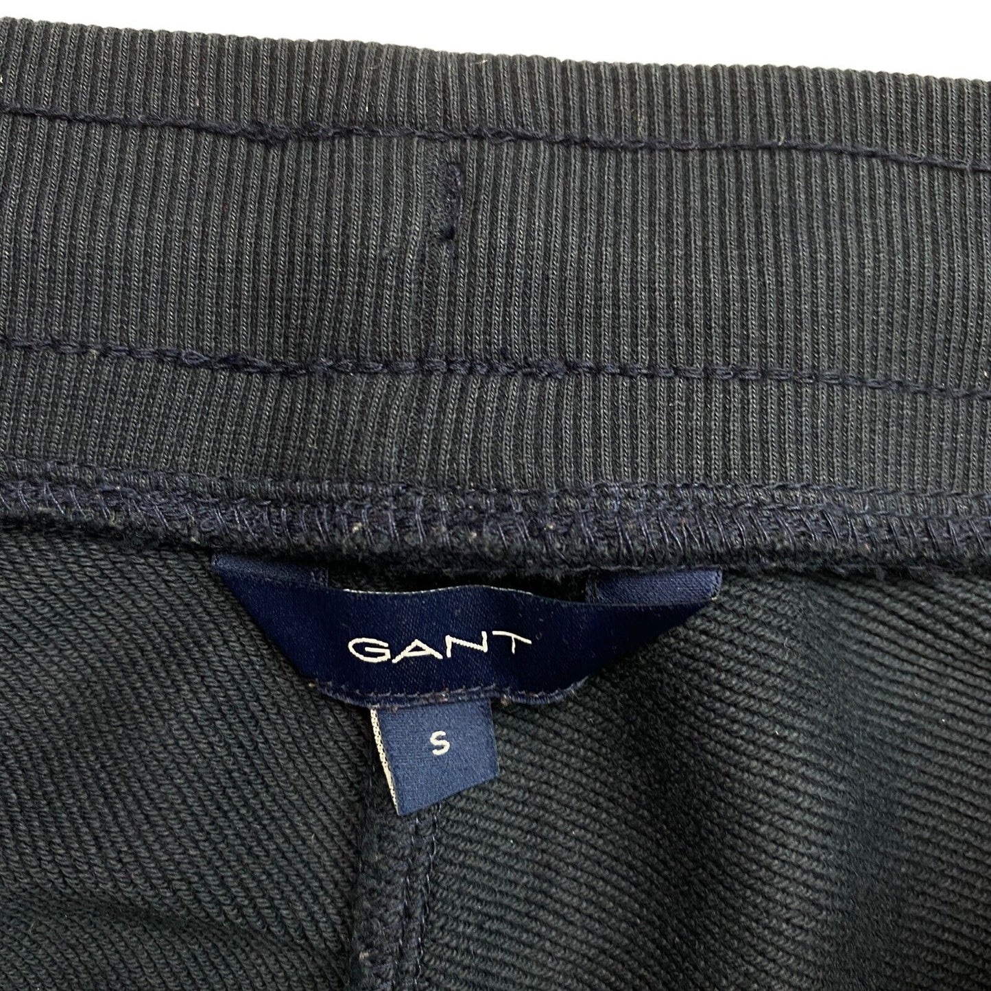 GANT Navy Blue Lock Up Sweat Pants Trousers Size S