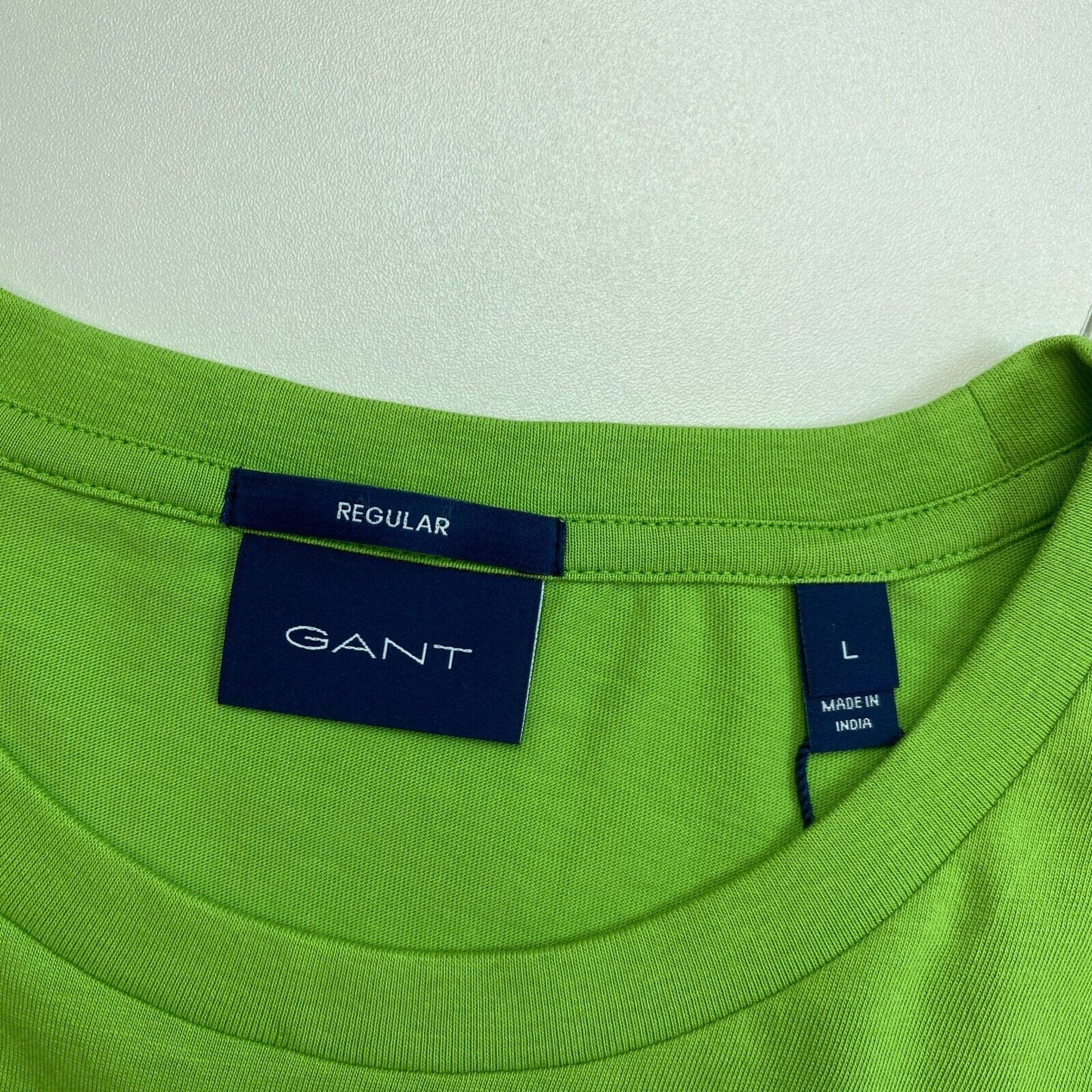 GANT T-shirt à col rond Original vert taille L