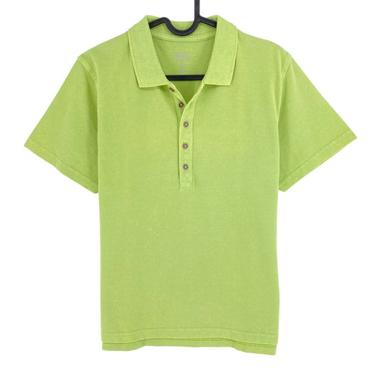 Camel Active Grünes Piqué-Poloshirt SS Größe L