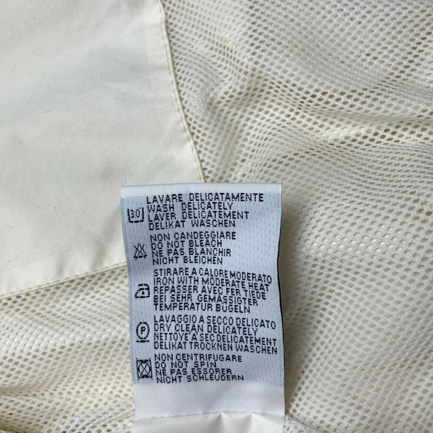 NORTH SAILS Cream White Track Jacket Size M