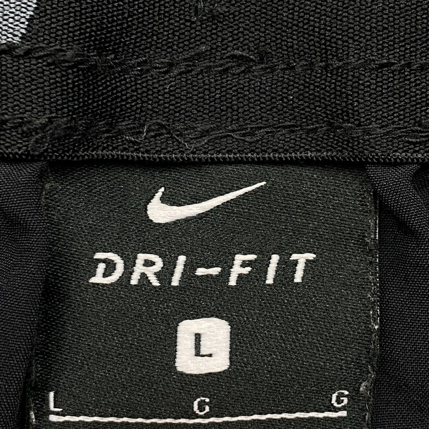 NIKE DRI FIT Activewear-Shorts, Schwarz, Größe L