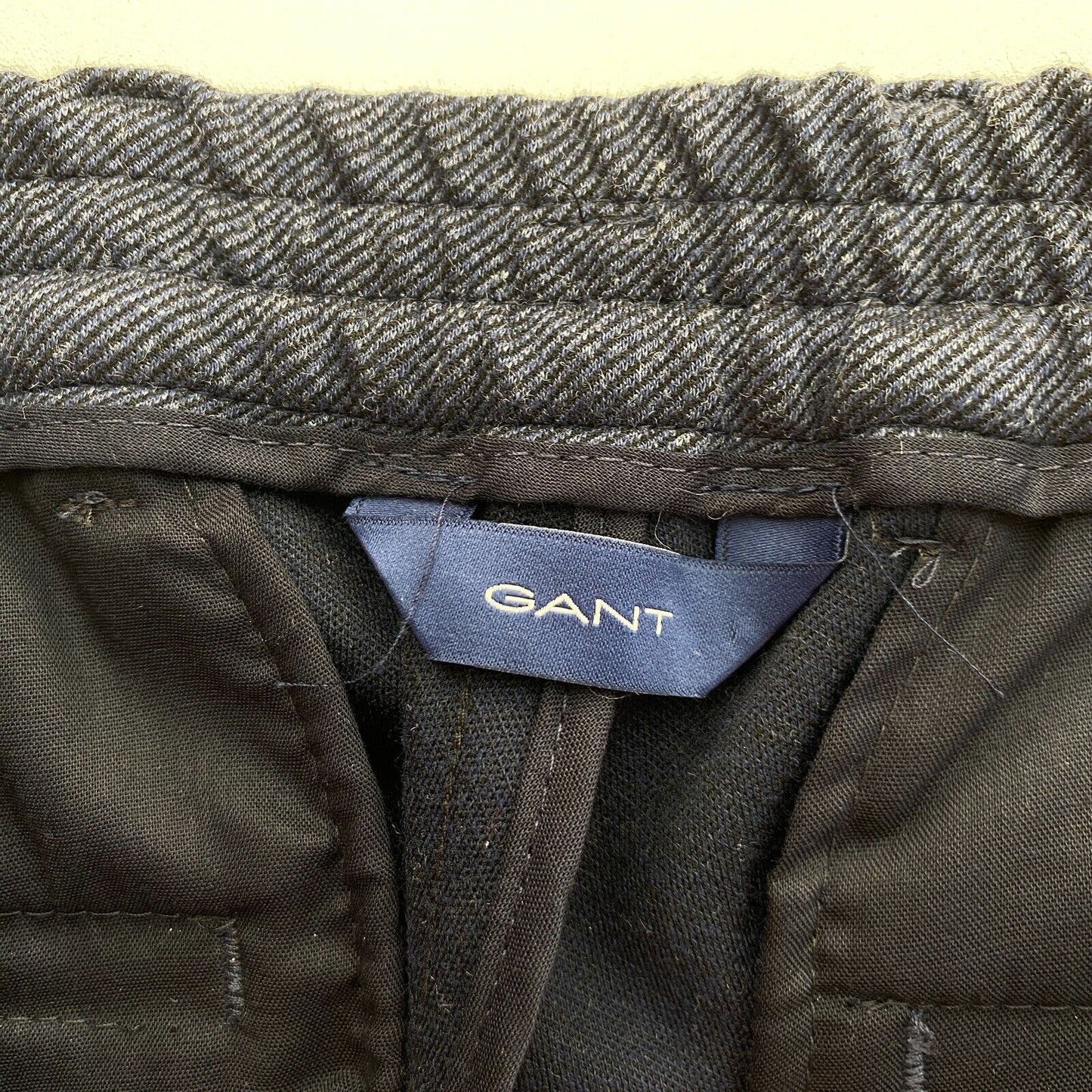 GANT Pantalon de costume slim bleu foncé Taille EU 50 UK/US 40