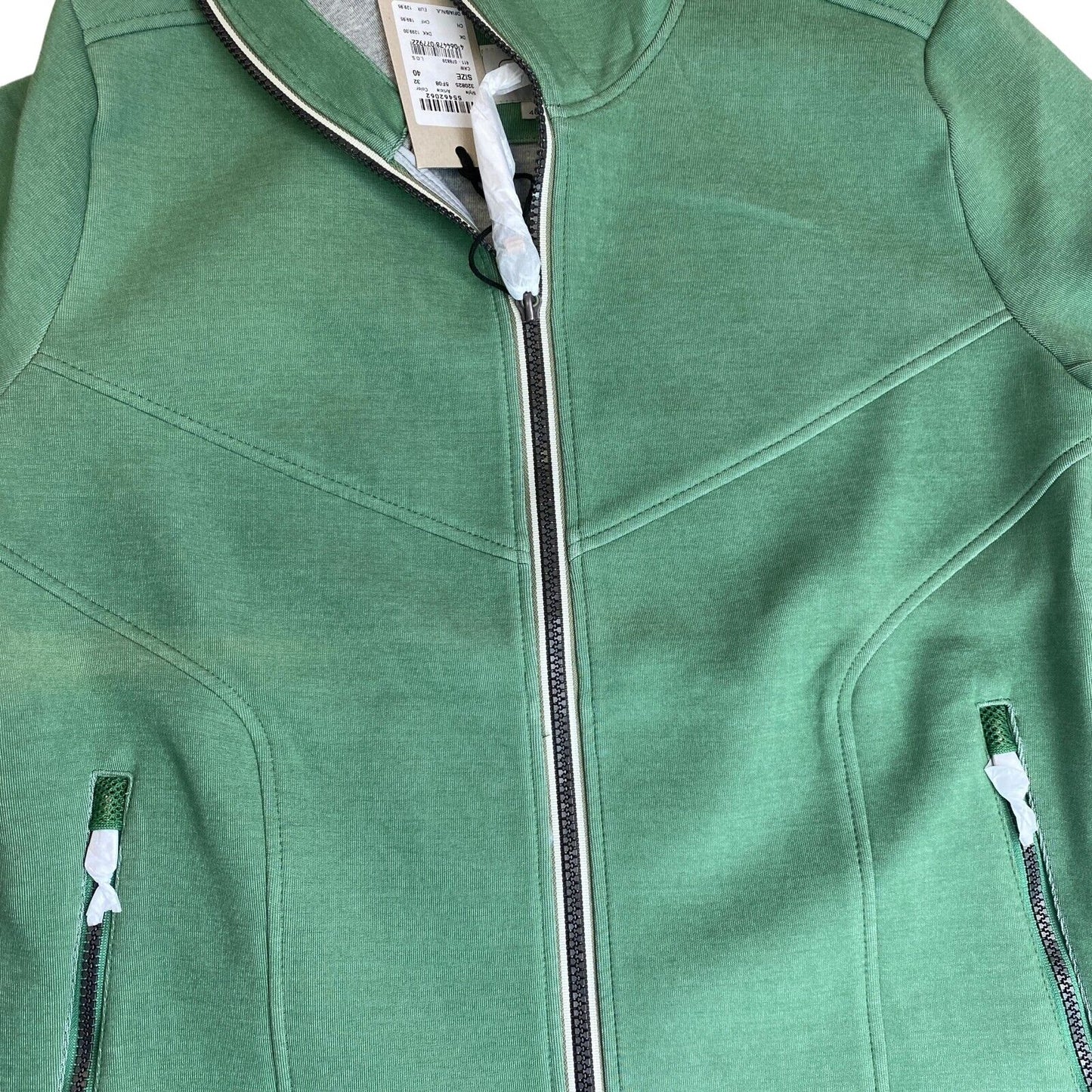 CAMEL ACTIVE Green Full Zip Hoodie Jumper Sweater Size EU 40 UK 12 US 10