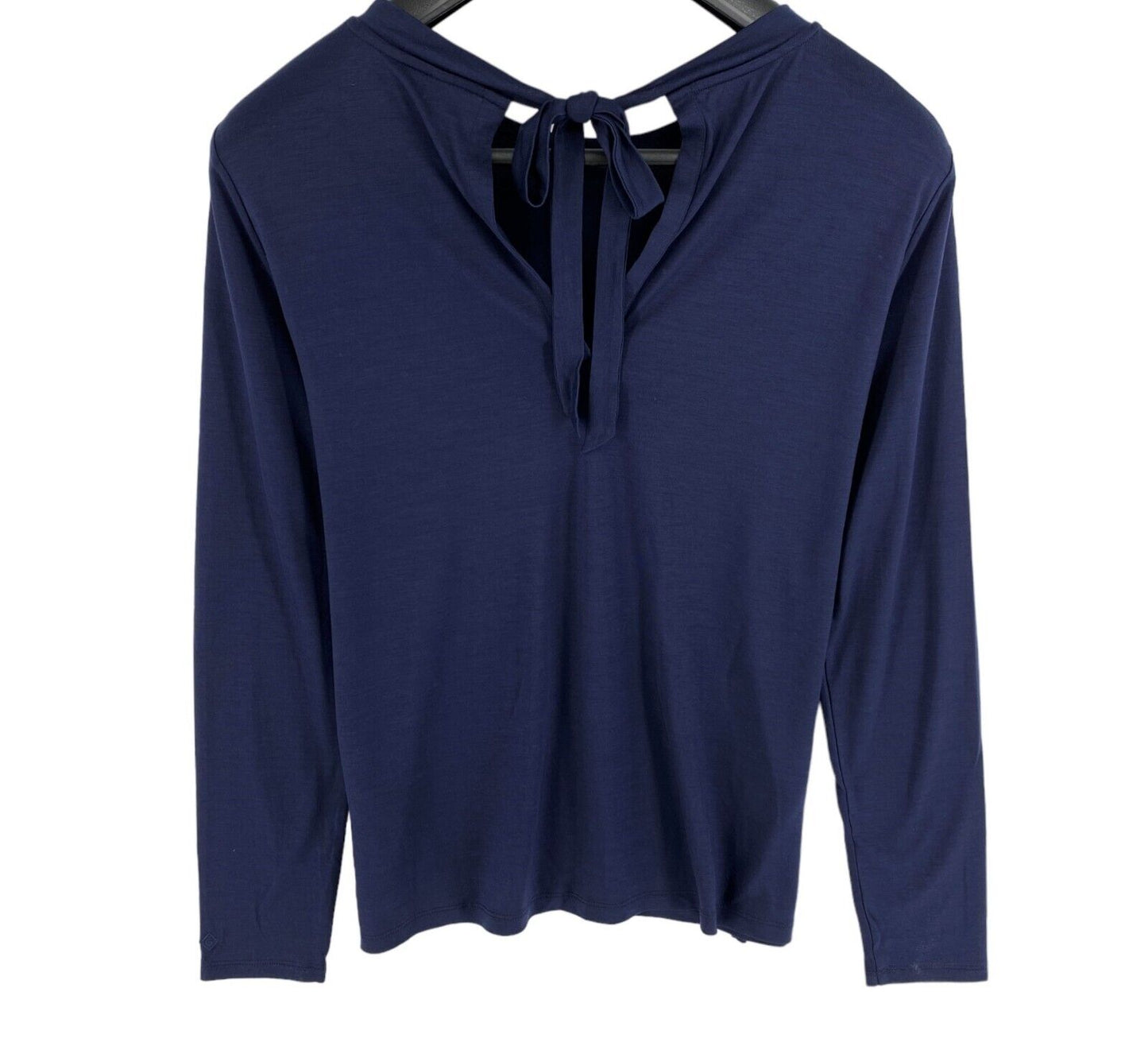 GANT Marineblaue Rückseite, nicht lange Ärmel, Top, Bluse, Größe L